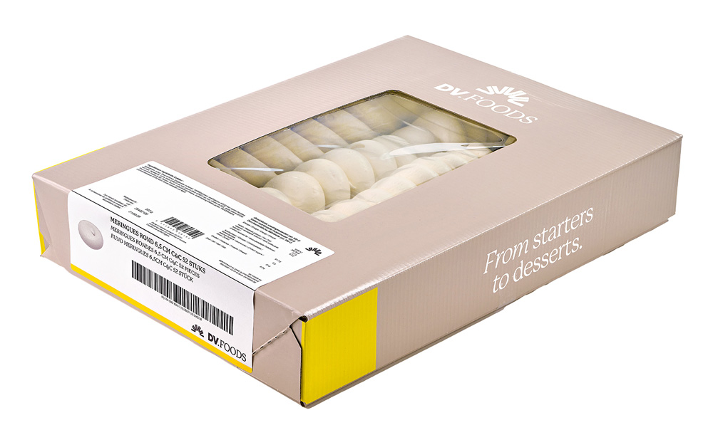 Meringues rond (6,5cm) 52st