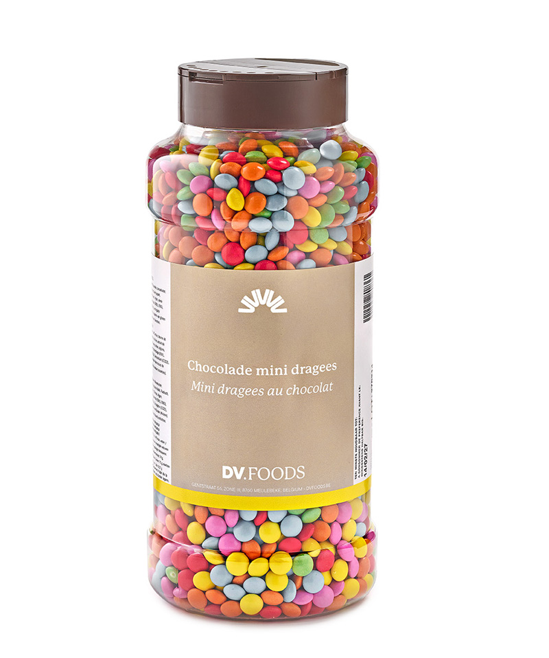 Dragees chocolade mini 900g