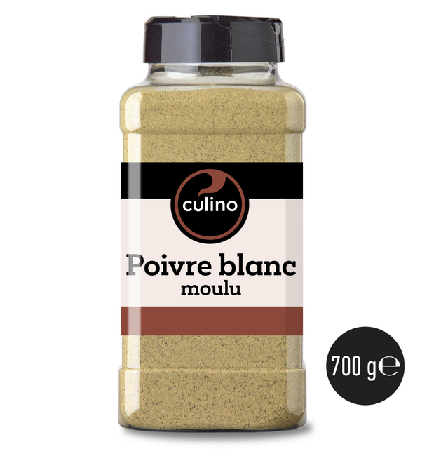 Poivre blanc moulu 700g