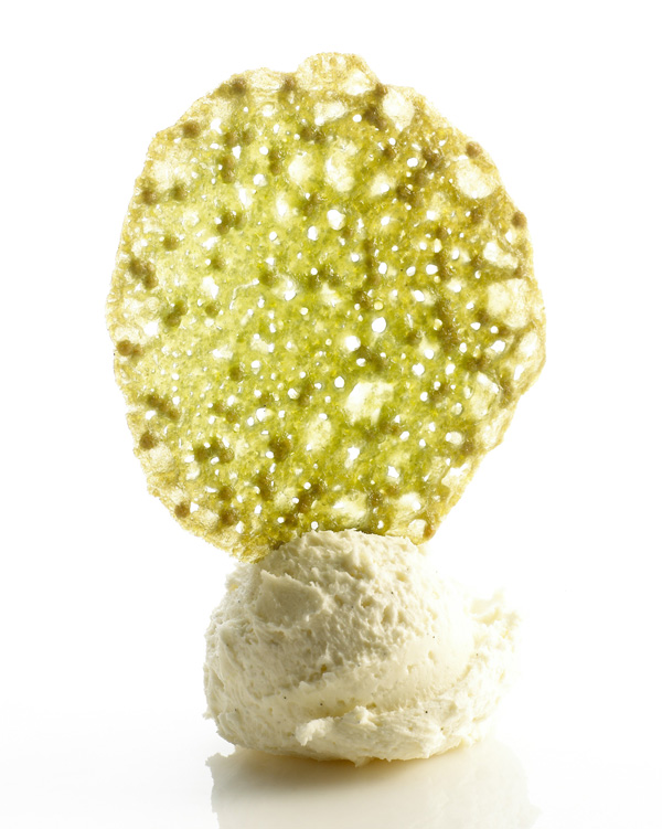 Dentelles de tuiles menthe 500g