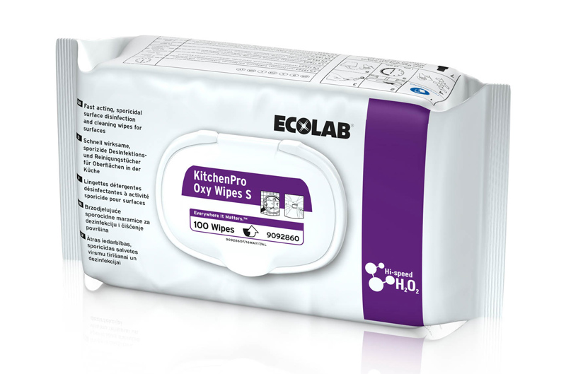 Kitchenpro oxy wipes S 100st