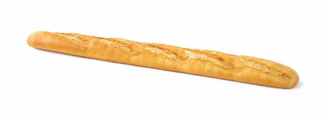 Baguettes blanches 57cm 320gx22
