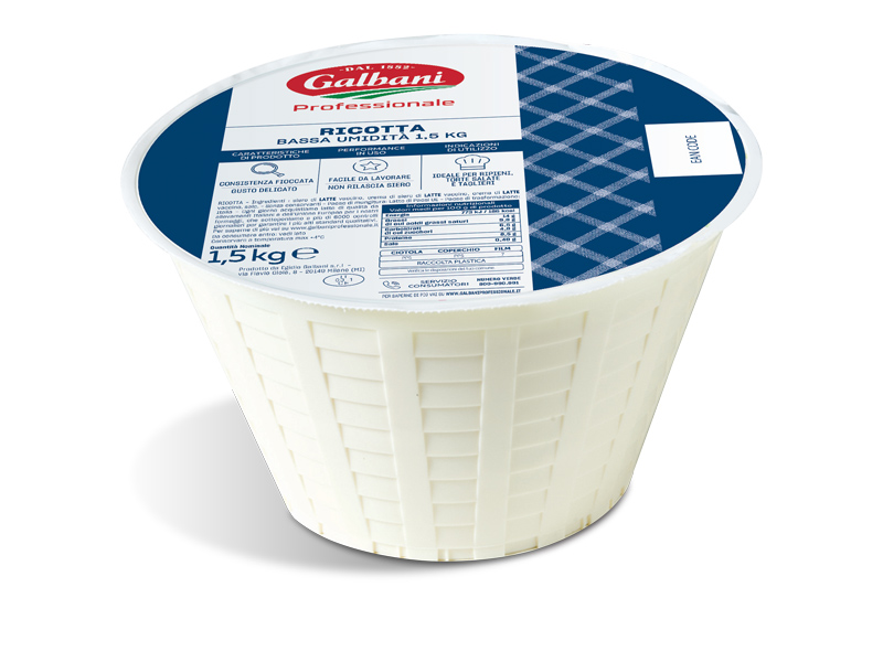 Ricotta 40% 1,5kg