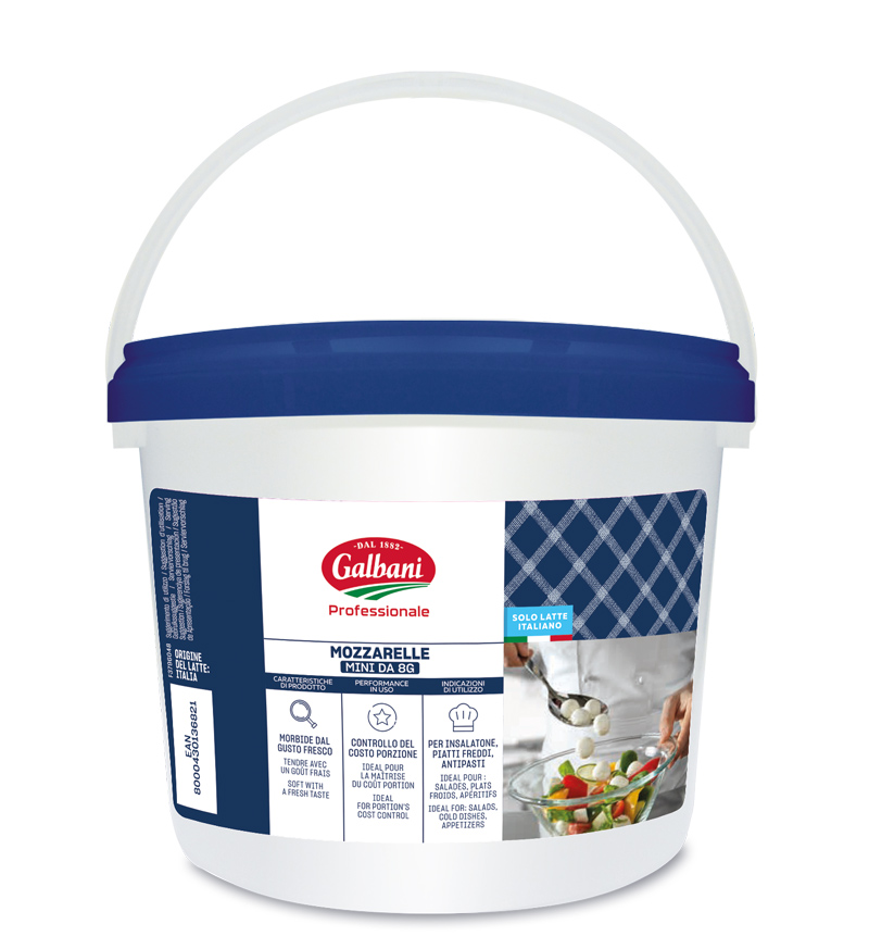 Mozzarella Santa Lucia mini 48% 1kg