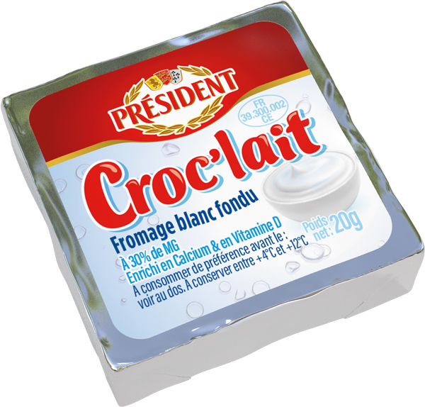 Smeerkaas croc'lait 20gx60