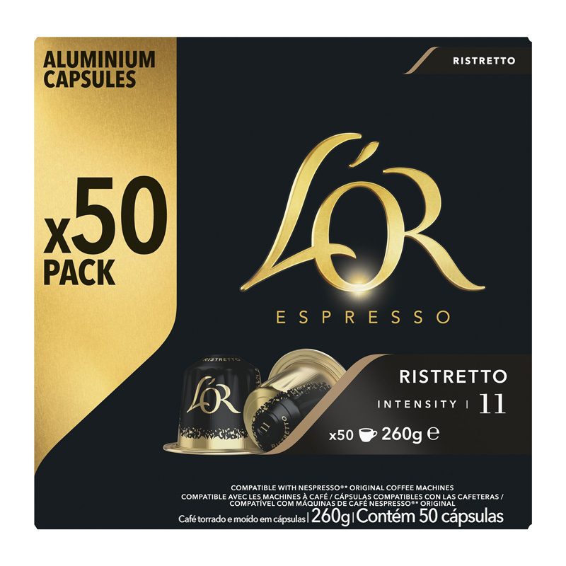 L'Or espresso ristretto 50 cups
