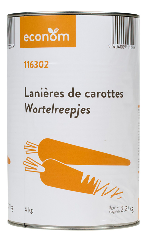 Wortelreepjes 4kg
