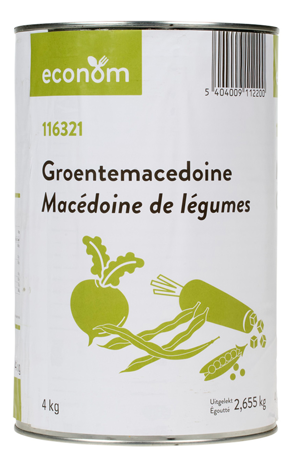 Groentemacedoine 4kg