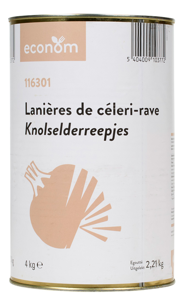 Lanières de céleri-rave 4kg