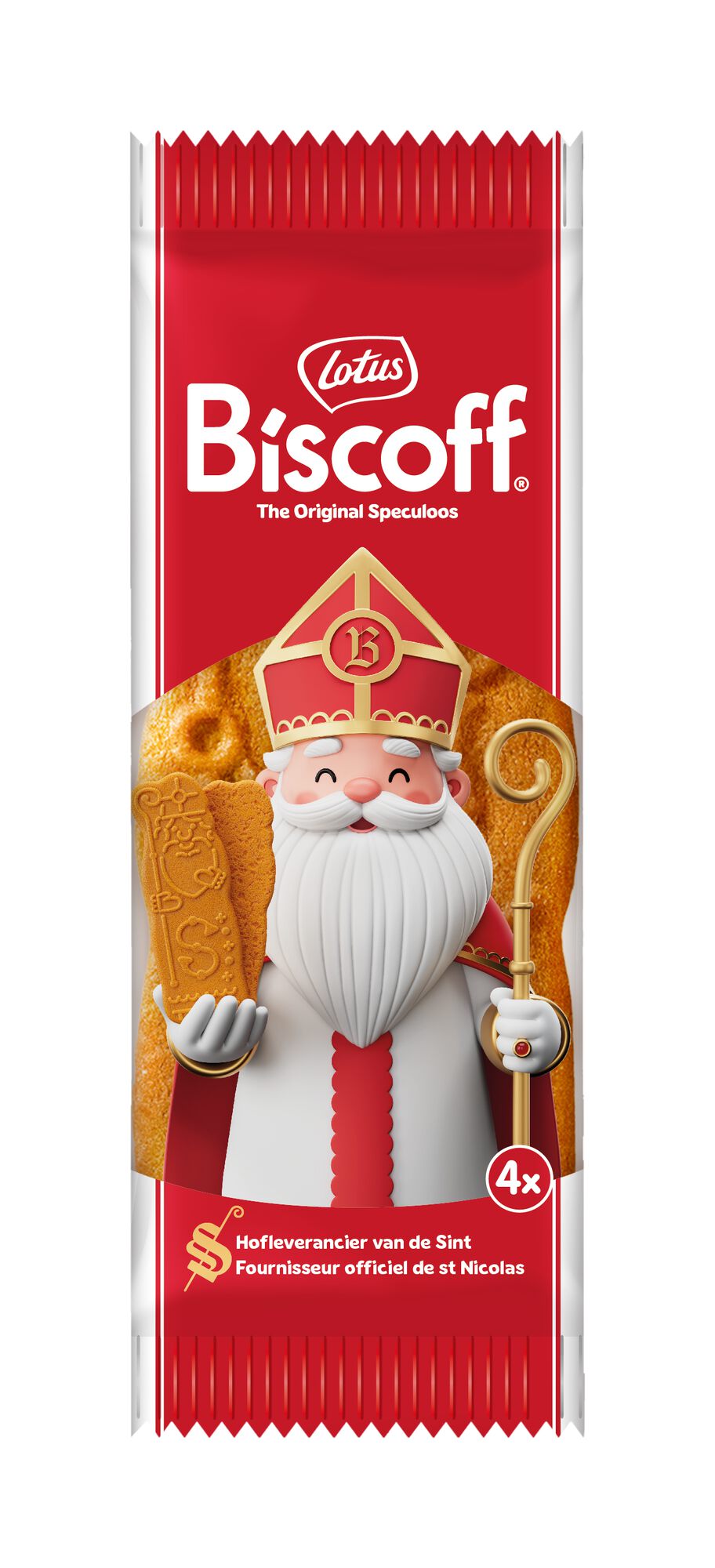 Saint-Nicolas figurines spéculoos (18cmx4)143g