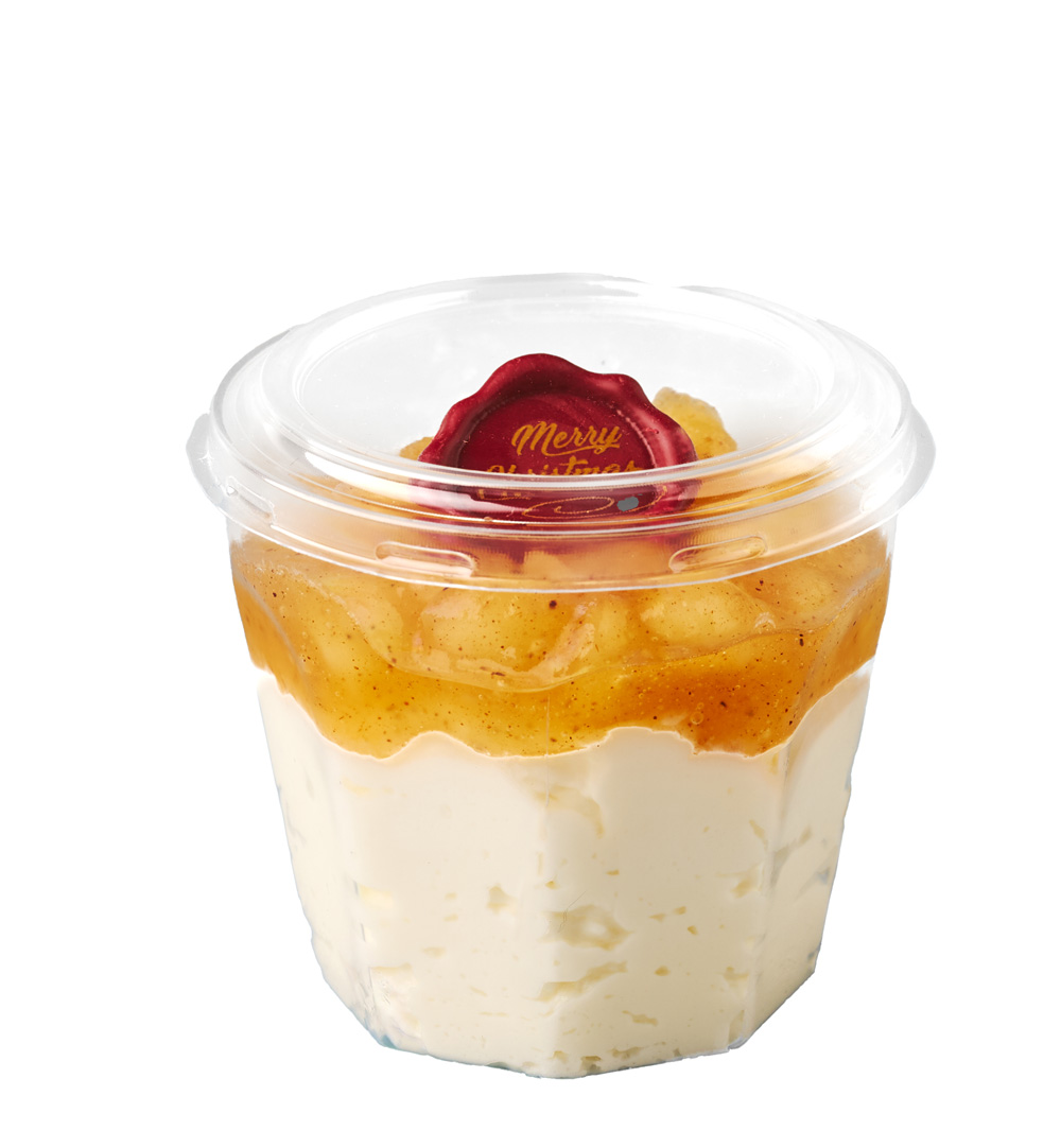 Kerstcoupe bavarois met zoetstoffen 110mlx12