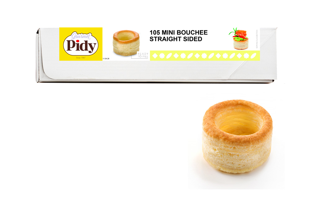 Mini bouchées effen rand 105st