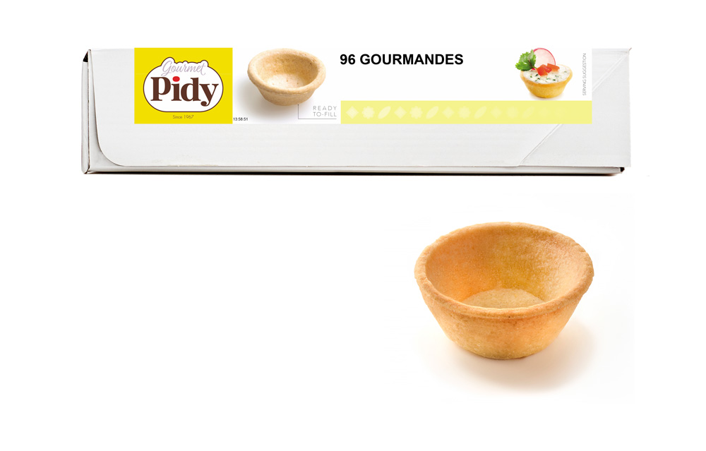 Bouchées gourmandes (4 cm) x96