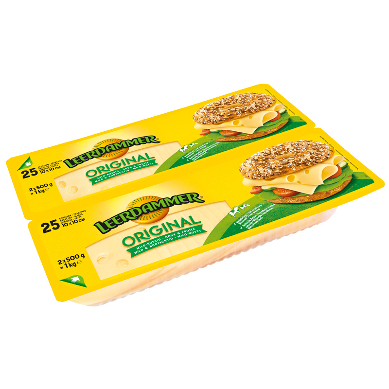 Kaas sneden 10/10 45% 20g x50