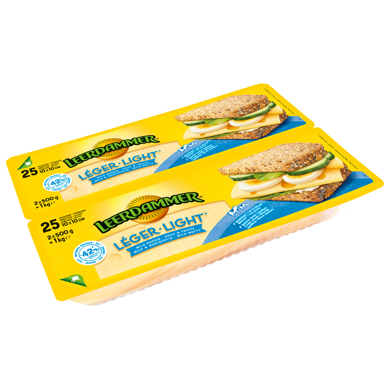 Light 17% sneetjes 10/10 (2x25sn) 500gx2