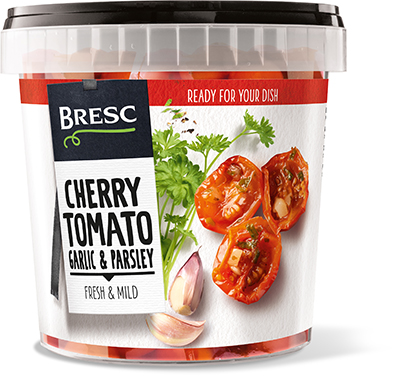 Tomates cerises marinées persil ail 1,1kg