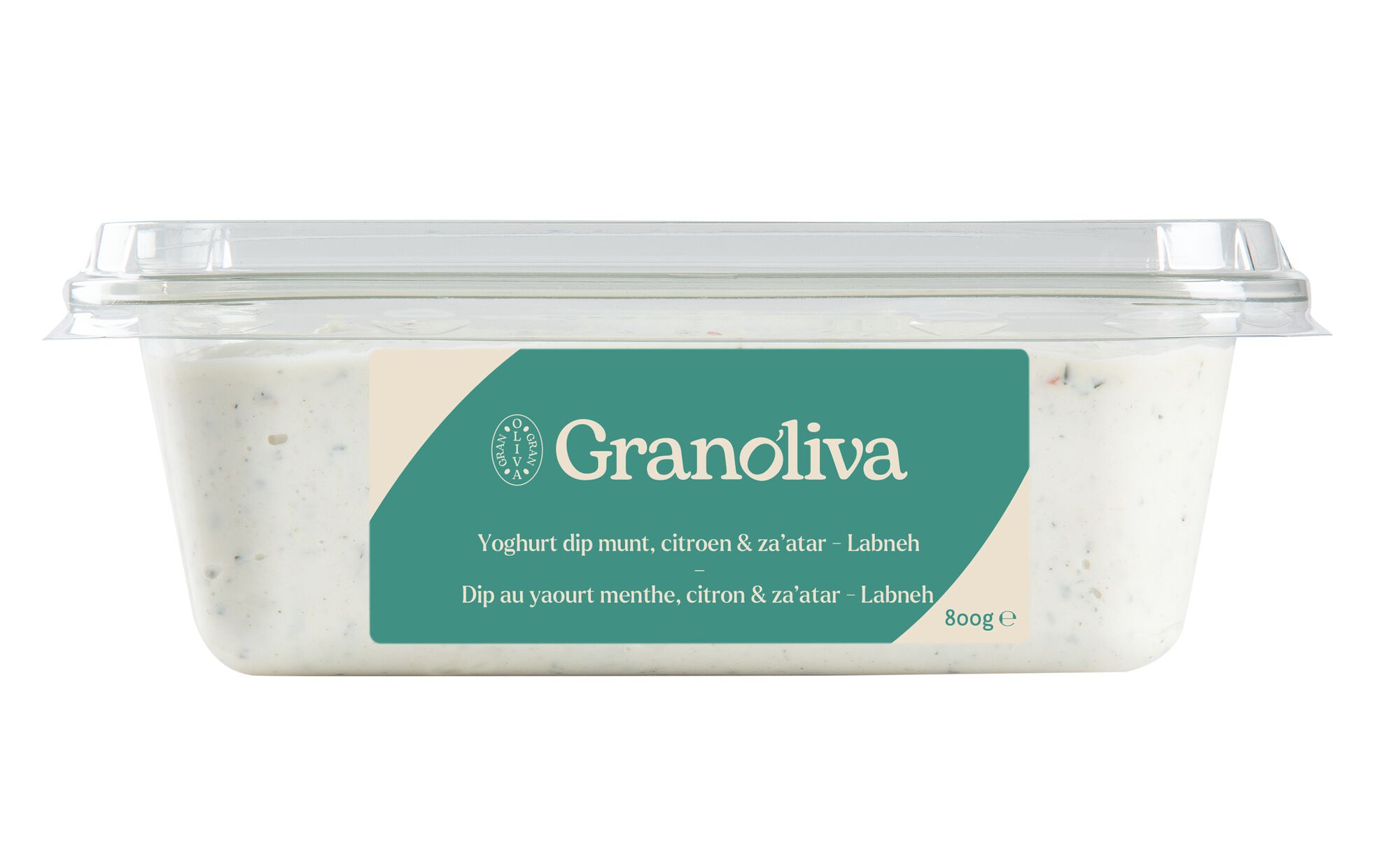 Labneh yoghurtdip munt, citroen & za'atar 800g