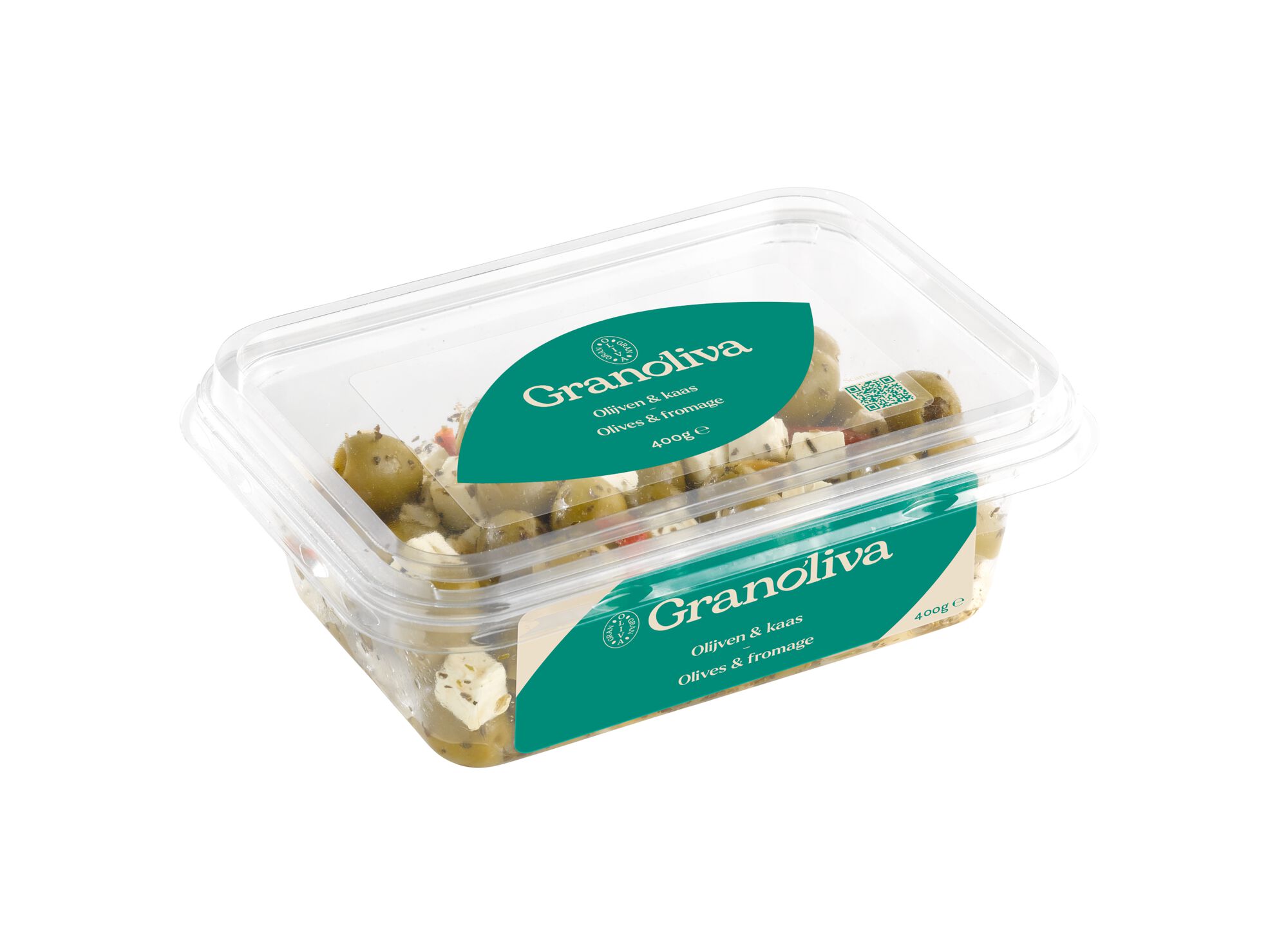 Olijven en kaas 400g