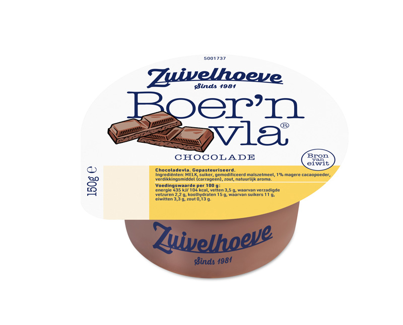 Boer'n vla chocolade 150g