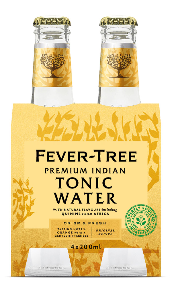 Premium indian tonic water 200mlx4