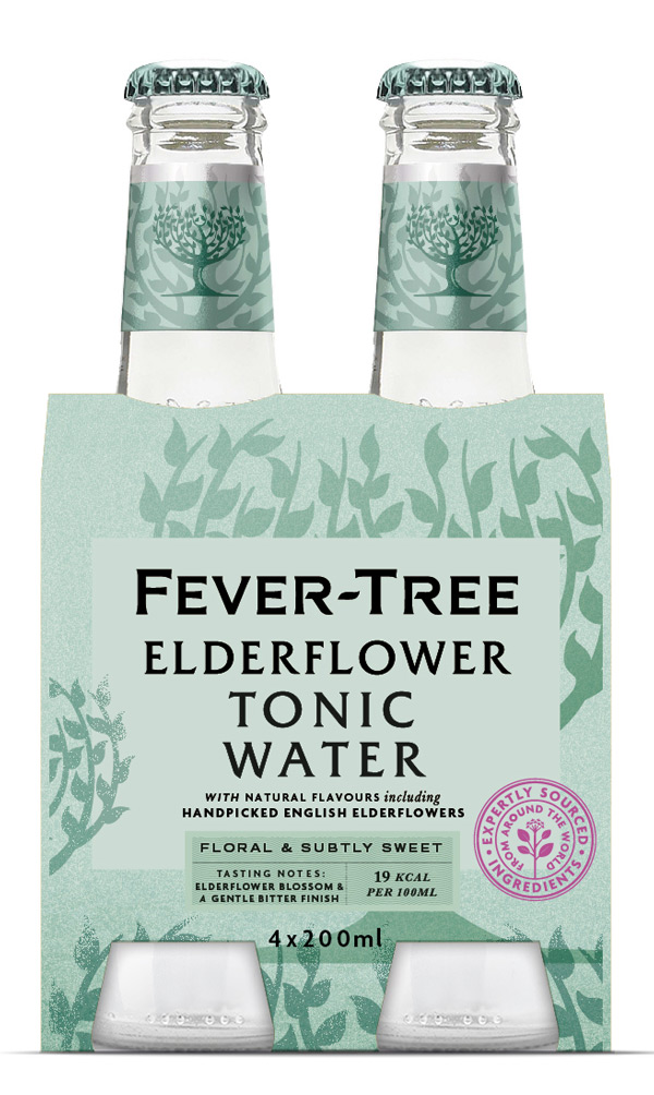 Elderflower tonic water 200mlx4