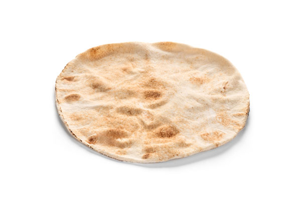 Libanees flatbread wit 23cm 70gx75