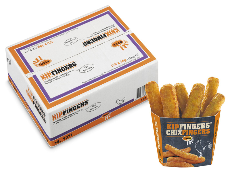 Chicken fingers 16g x120