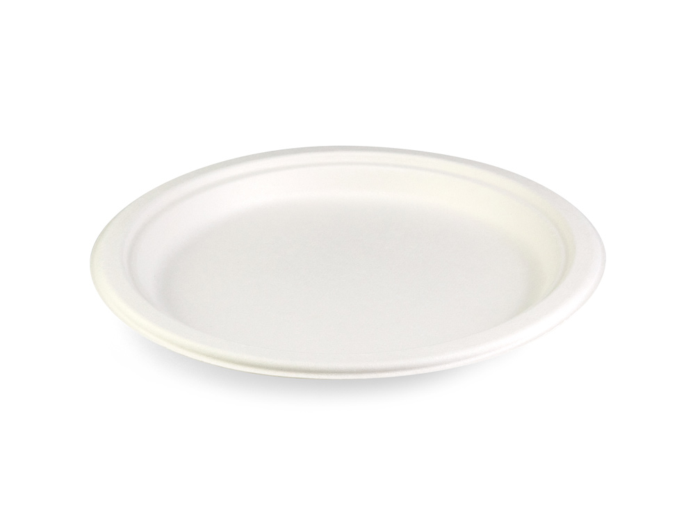 Bord rond suikerriet 225mm 40st