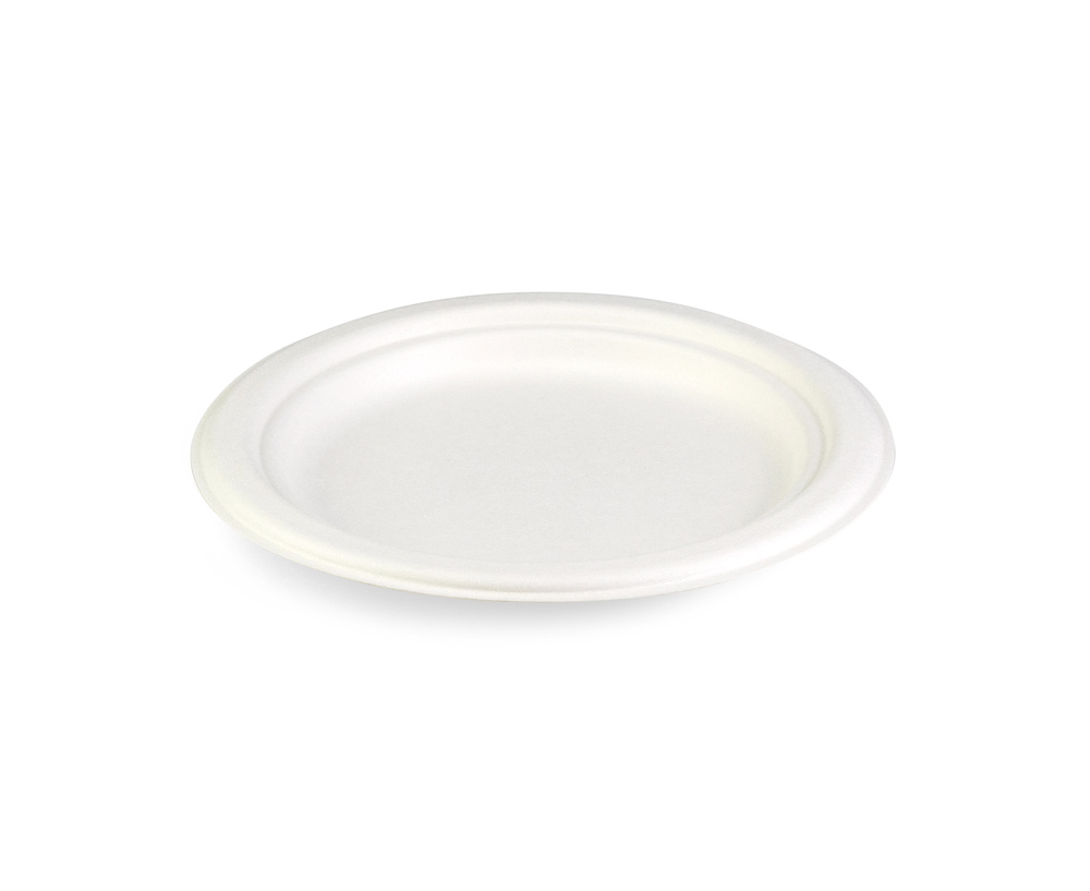 Bord rond suikerriet 175mm 40st