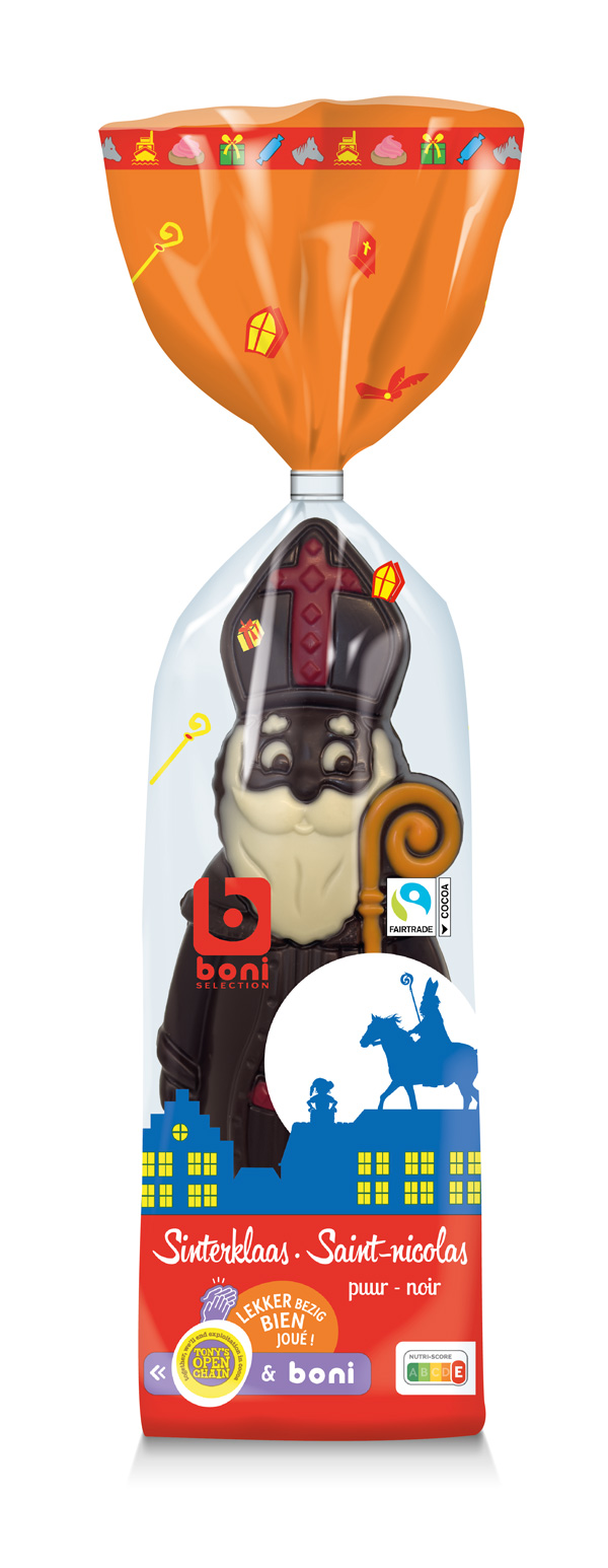 Sint chocolade puur TOC FSI MB 180g