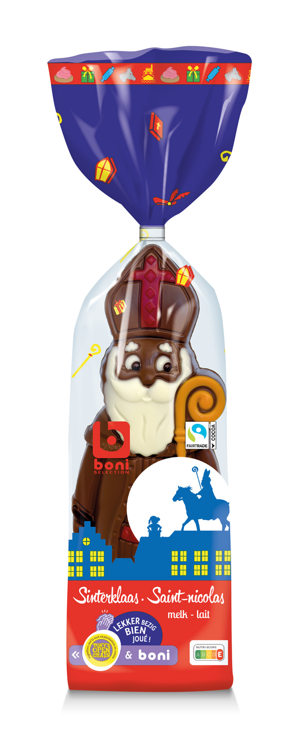 Sint melkchocolade TOC FSI MB 180g