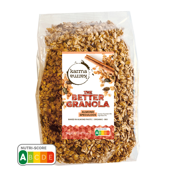 Granola amandelen-speculoos BIO 1kg