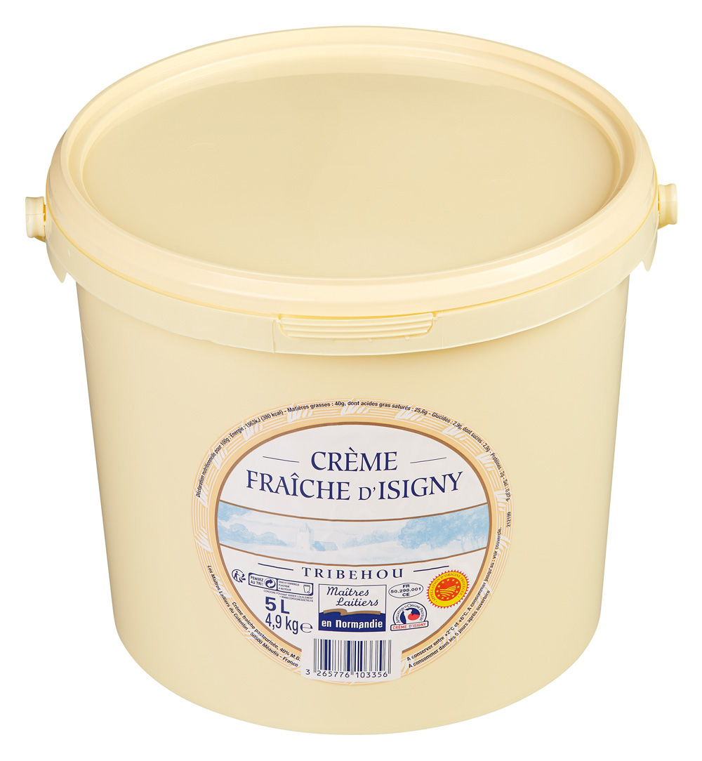Crème fraîche 40% MG AOP 5L