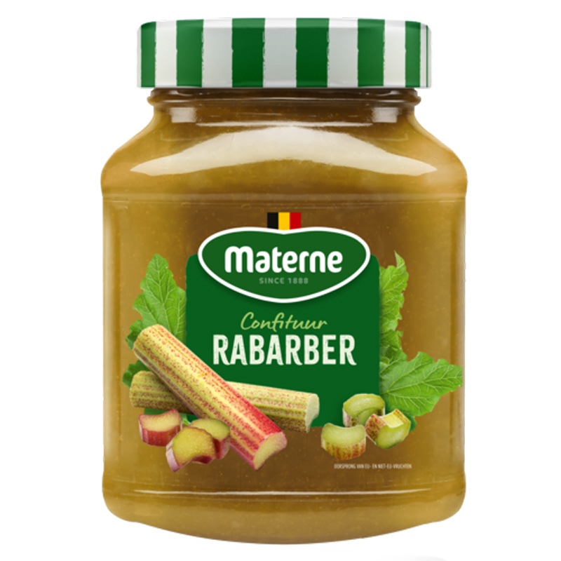 Rabarberconfituur 50% 450g