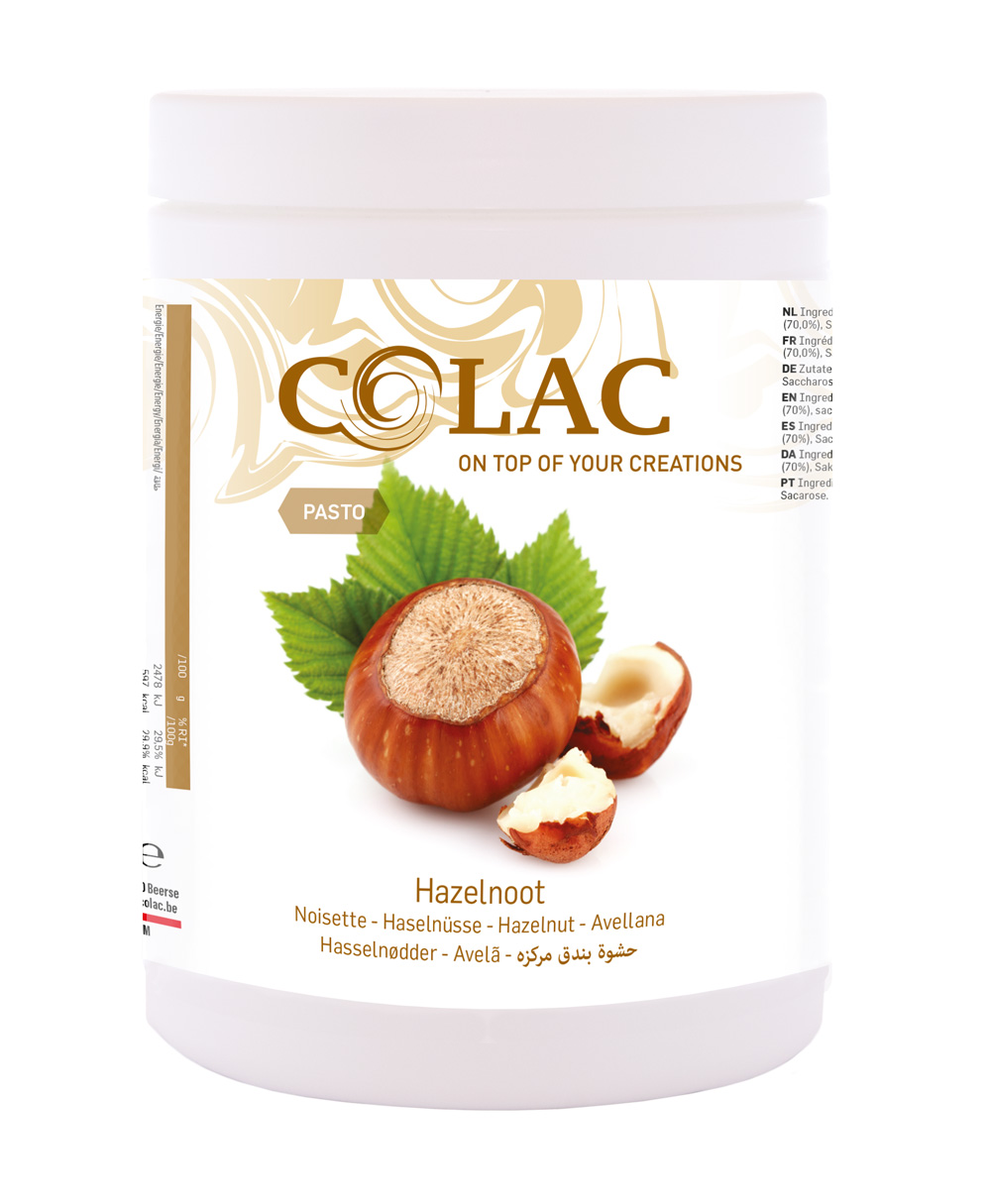 Pasto hazelnoot 1,1kg