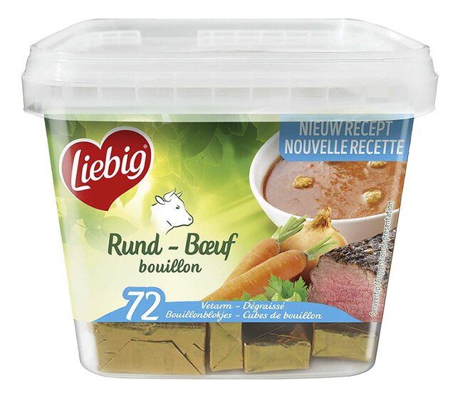 Bouillon de boeuf dégraissé 72p 720g