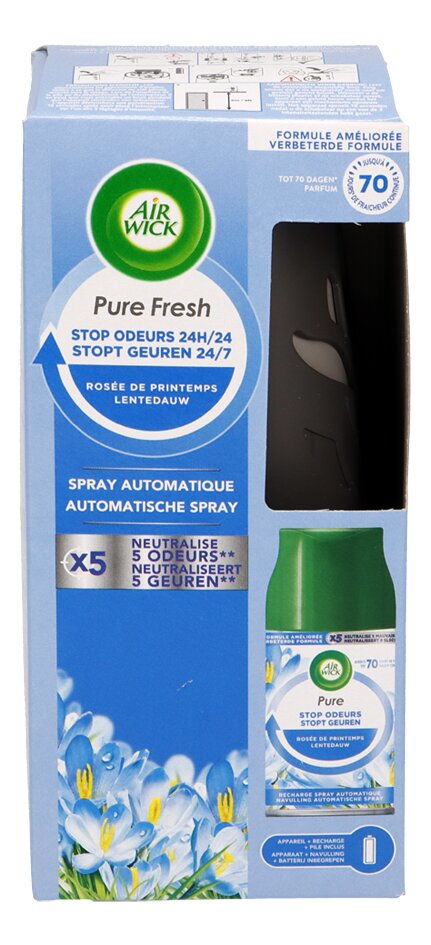 Freshmatic apparaat + vulling lente