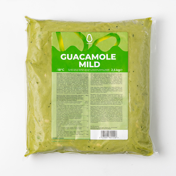 Guacamole mild 2,5kg