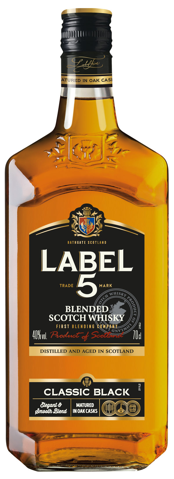 Whisky Blended Scotch 40° 70cl