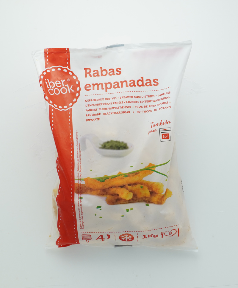 Inktvisreepjes gepaneerd 1kg