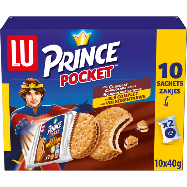 Biscuits Prince pocket choco R2 x 10 400 g