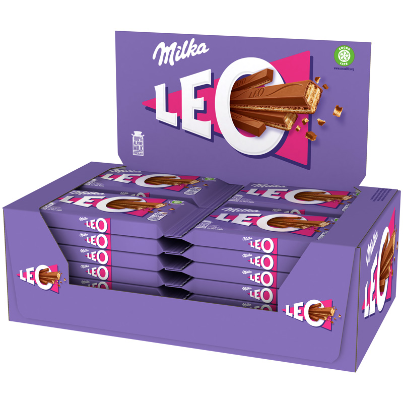 Leo melkchocolade 33gx32