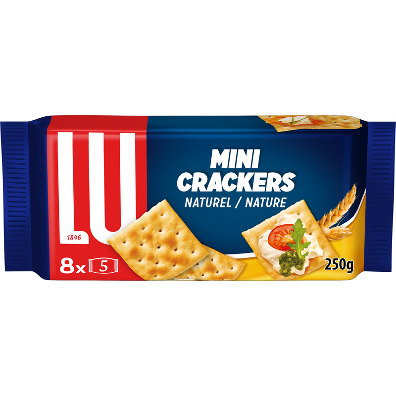 Crackers naturel mini 8x31,3g