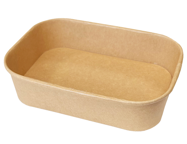 Container kraft/PP brun 172x120x42mm 500ml 50px6