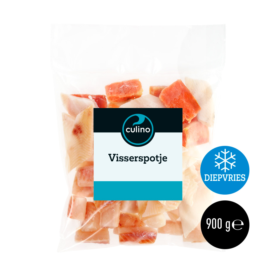 Visserspotje Alaska pollak zalm schar 1kg