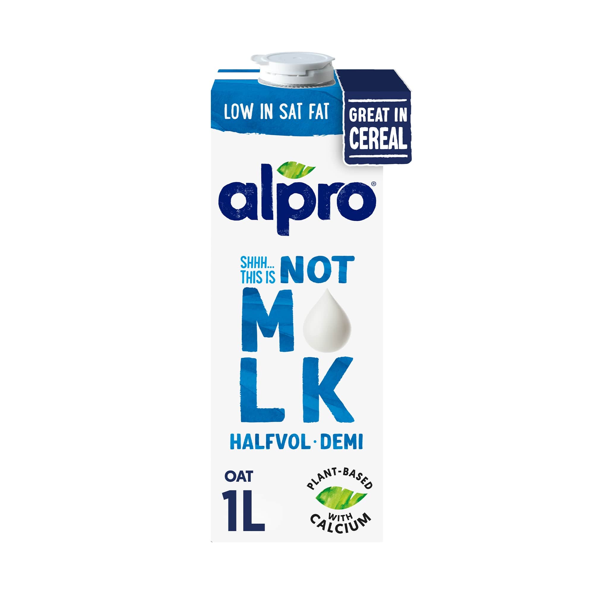 Not milk haverdrink halfvol 1L