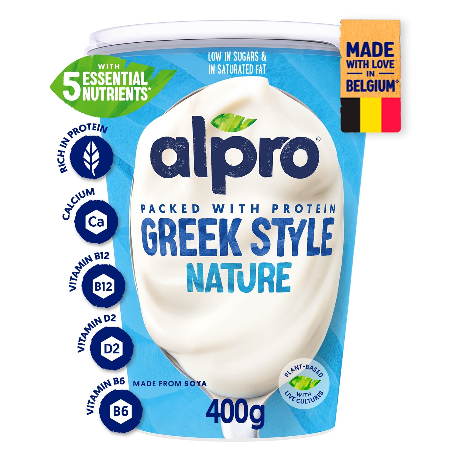 Soja Greek Style natuur 400g