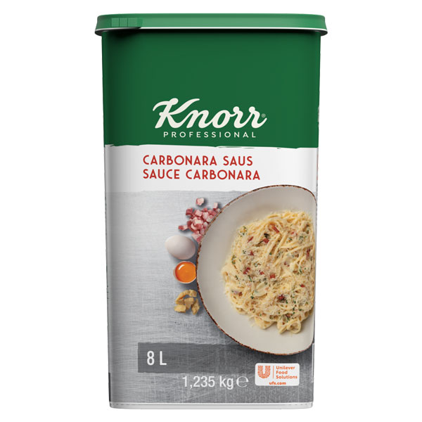 Sauce carbonara en poudre (9,5L) 1,235kg