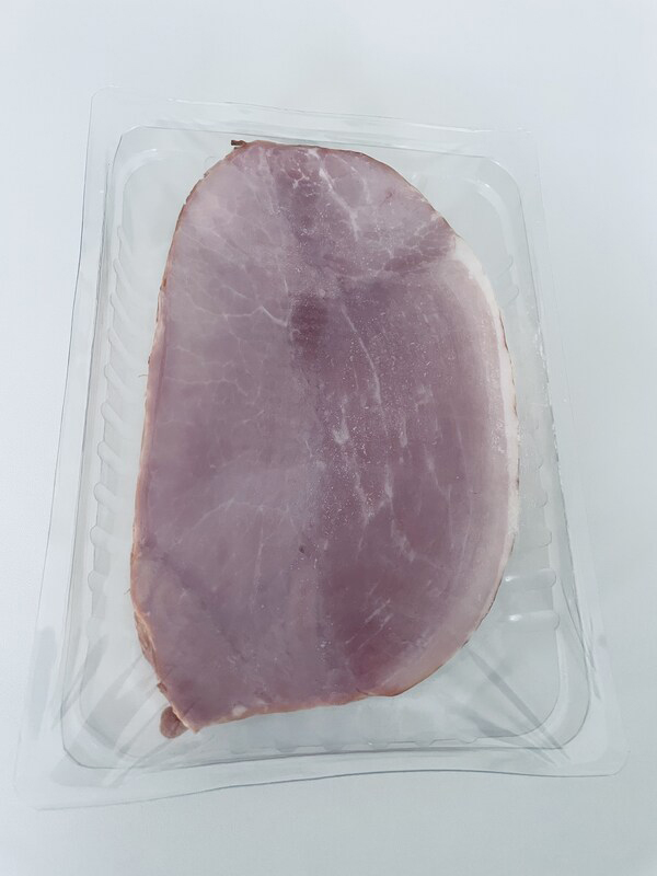 Gegrilde ontvette ham ±22 sneetjes 1kg