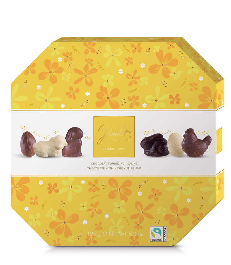 Figurines de Pâques praliné mini Fairtrade 195g